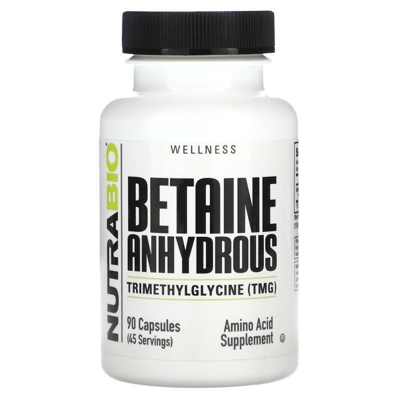 Nutrabio Labs,Betaine Anhydrous, 90 Capsules