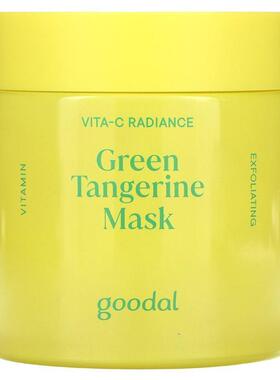 Goodal,Green Tangerine Vita C Wash Off Beauty Mask, 3.88 oz