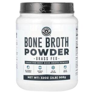 Left Coast Performance,Bone Broth Powder, Grass Fed, 32 oz (