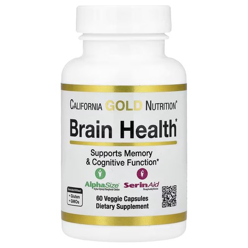 CGN加州黄金PS磷脂酰丝氨酸神经酸帮助脑记忆大脑健康