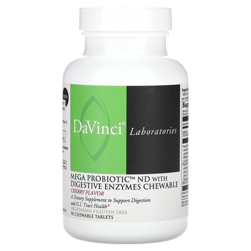 DaVinci Laboratories of Vermont,Mega Probiotic ND with Diges 保健食品/膳食营养补充食品 益生菌 原图主图