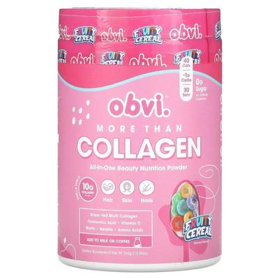 Obvi,More Than Collagen, All-In-One Beauty Nutrition Powder,