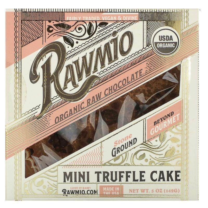 Rawmio,Organic Raw Chocolate Truffle Cake, 28 oz (794 g)