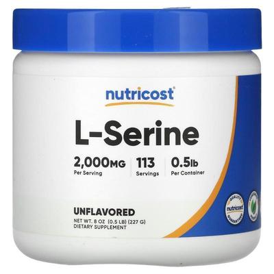 Nutricost,L-Serine Powder, Unflavored, 8 oz (227 g)