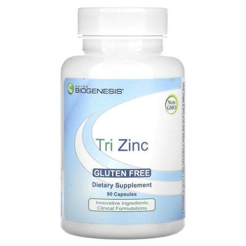 Nutra BioGenesis,Tri Zinc，90 粒胶囊