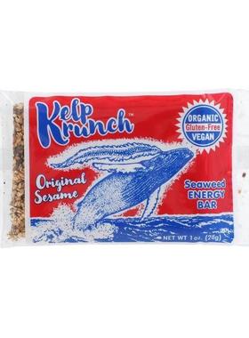 Maine Coast Sea Vegetables,Kelp Krunch, Seaweed Energy Bar,