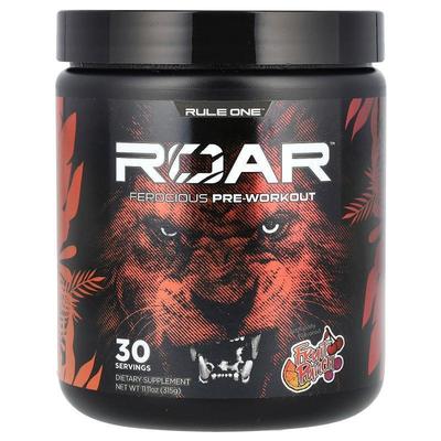 Rule One Proteins,Roar, Ferocious Pre-Workout, Fruit Punch,