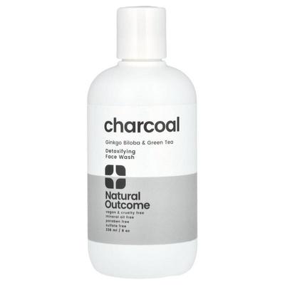 Natural Outcome,Charcoal, Detoxifying Face Wash, 8 oz (236 m