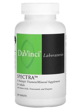DaVinci Laboratories of Vermont,Spectra , 240 Tablets