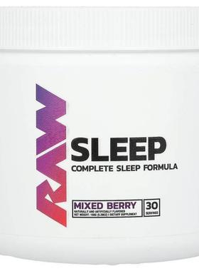Raw Sport Supplement Company LLC,Sleep, Mixed Berry, 5.29 oz