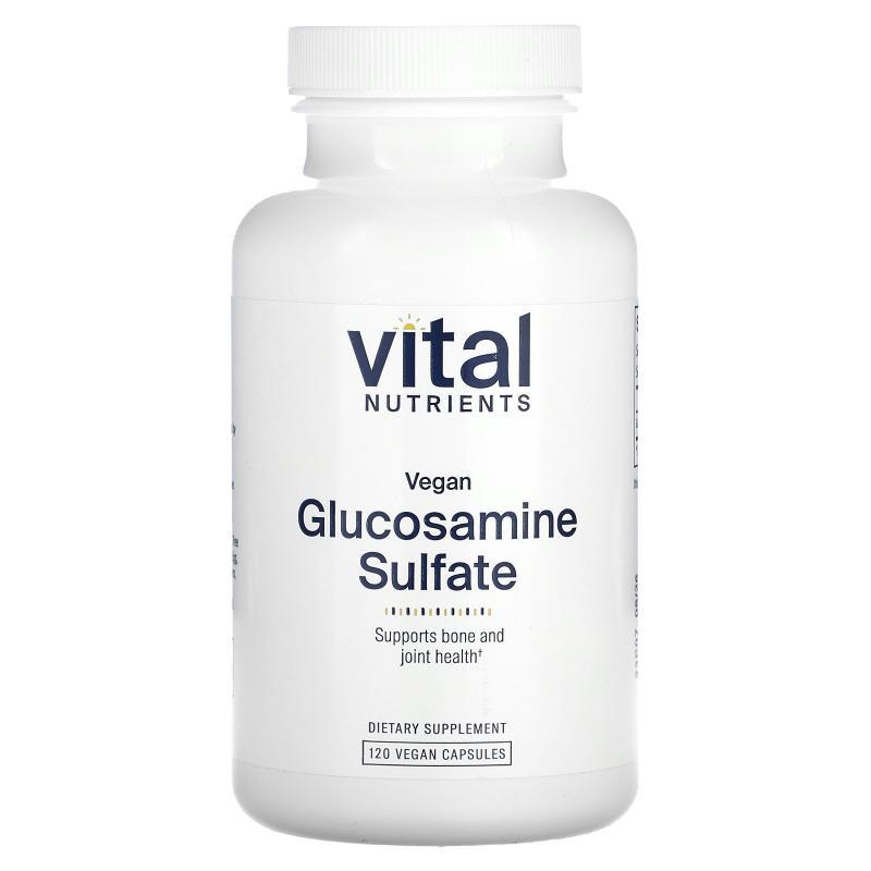 Vital Nutrients,Vegan Glucosamine Sulfate , 120 Vegan Capsul