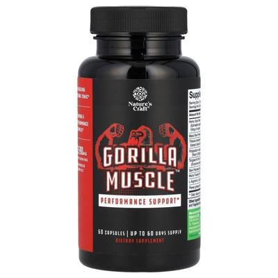 Natures Craft,Gorilla Muscle™, Performance Support, 60 Capsu