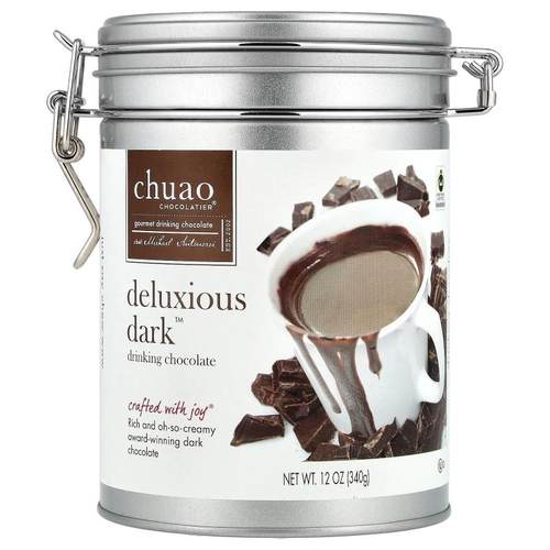 Chuao Chocolatier,Drinking Chocolate, Deluxious Dark™, 12 oz