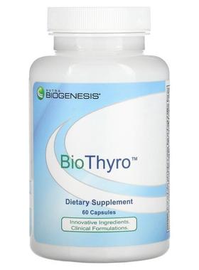 Nutra BioGenesis,生物甲状腺，60 粒胶囊