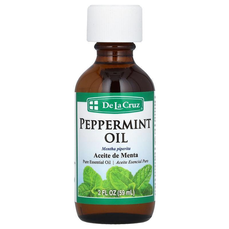 De La Cruz,Peppermint Oil, 2 fl oz (59 ml)