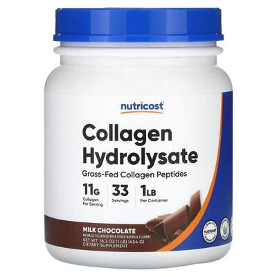 Nutricost,Collagen Hydrolysate, Milk Chocolate, 16.2 oz (454