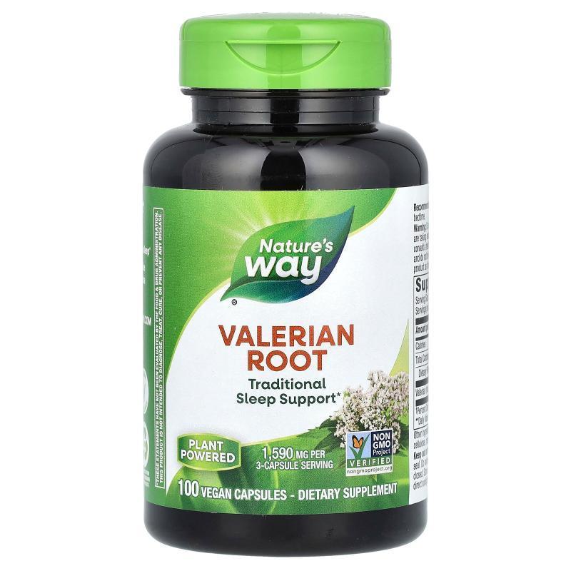 Nature's Way缬草根提取物胶囊睡眠片提高睡眠