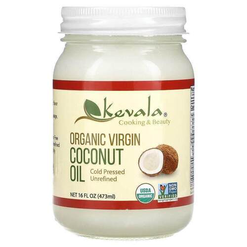Kevala,Organic Virgin Coconut Oil, 16 fl oz (473 ml)