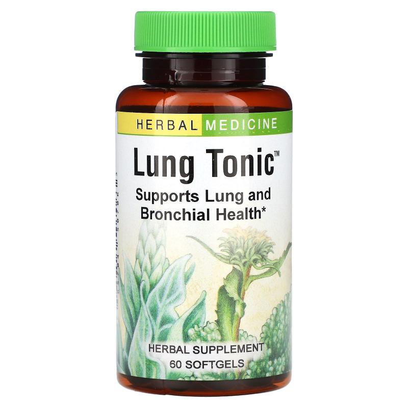 Herbs Etc.,Lung Tonic，60 粒软凝胶