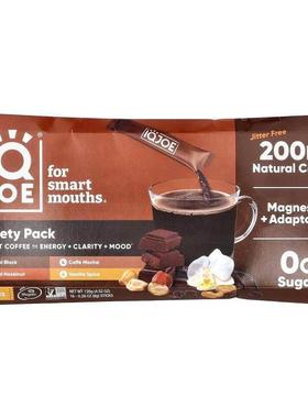 IQBAR,IQJOE®, Instant Coffee For Energy + Clarity + Mood, Va