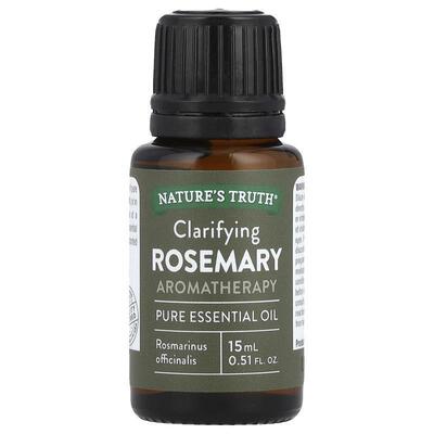 Nature's Truth,Pure Essential Oil, Clarifying Rosemary,  0.5