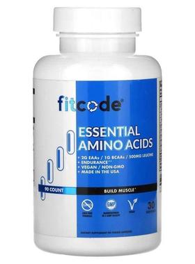 FITCODE,Essential Amino Acids, 90 Veggie Capsules