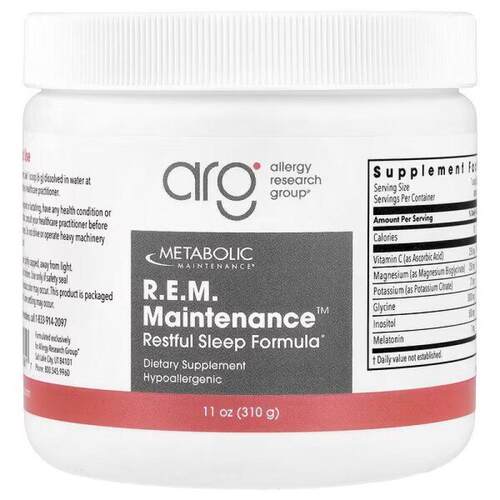 Metabolic Maintenance,R.E.M. Maintenance，天然睡眠