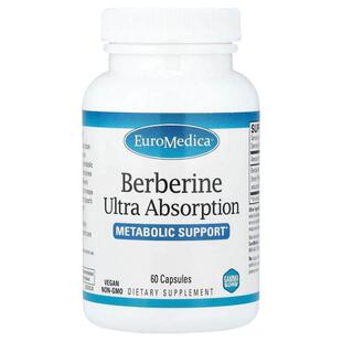 EuroMedica,Berberine Ultra Absorption, 60 Capsules