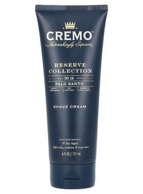Cremo,Reserve Collection, Shave Cream, Palo Santo, 6 fl oz (