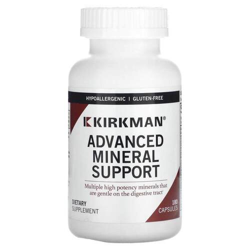 Kirkman Labs,Advanced Mineral Support, 180 Capsules