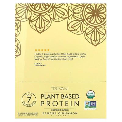 Truvani,植物基蛋白质粉香蕉肉桂味10 包