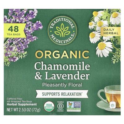 Traditional Medicinals,Herbal Tea, Organic Chamomile &am