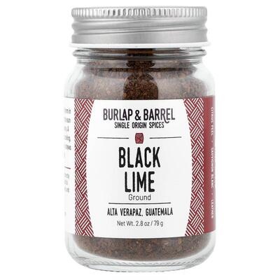 Burlap & Barrel,黑酸橙，研磨，2.8 盎司（79 克）