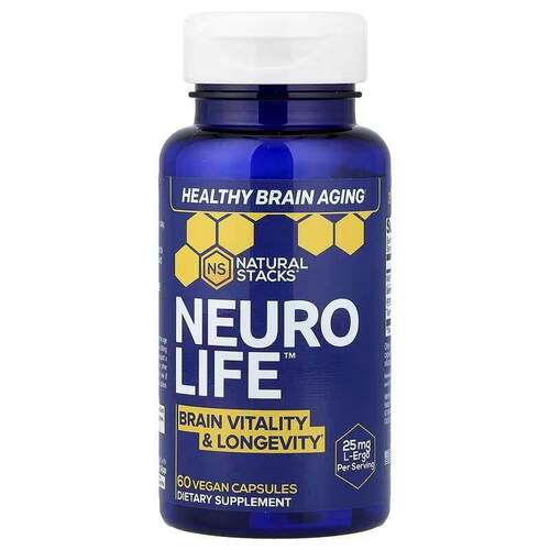 Natural Stacks麦角硫因小檗碱牛磺酸膳食补剂抵抗健康