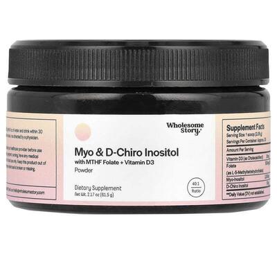 Wholesome Story,Myo &amp;amp;amp; D-Chiro Inositol with