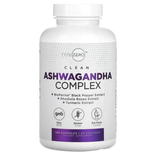 TypeZero,Clean, Ashwagandha Complex