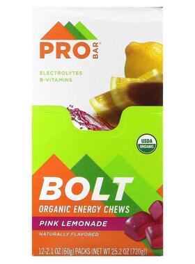 ProBar Bolt 有机活力咀嚼软糖&nbsp;