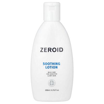 Zeroid,舒缓乳液，适合敏感和干燥皮肤，6.76 液量盎司（200 毫升