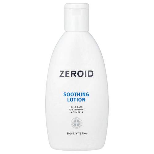 Zeroid,舒缓乳液，适合敏感和干燥皮肤，6.76 液量盎司（200 毫升