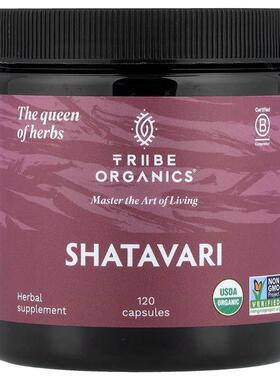 Tribe Organics,Shatavari, 120 Capsules (500 mg per Capsule)
