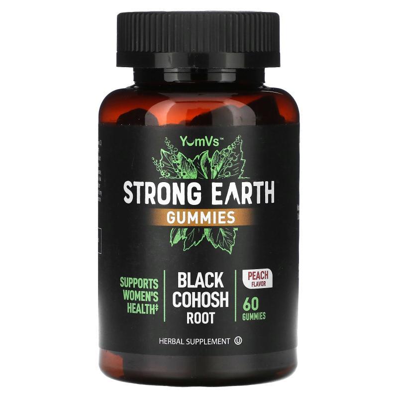 Yum-Vs,Strong Earth Gummies, Black Cohosh Root
