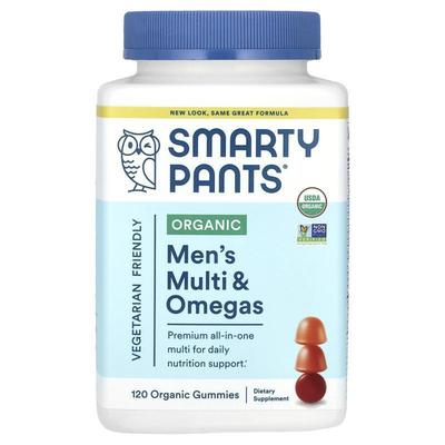 SmartyPants,Organics，男性配方，120 粒素食软糖