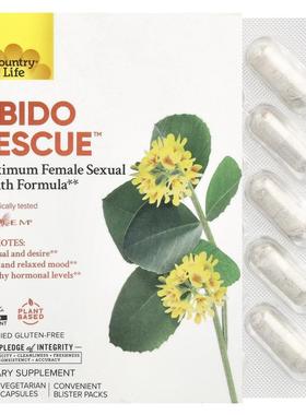 乡村生活,Libido Rescue，60 粒素食胶囊