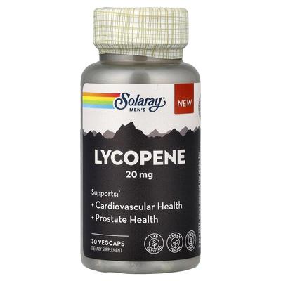 Solaray,Men's Lycopene, 20 mg, 30 VegCaps