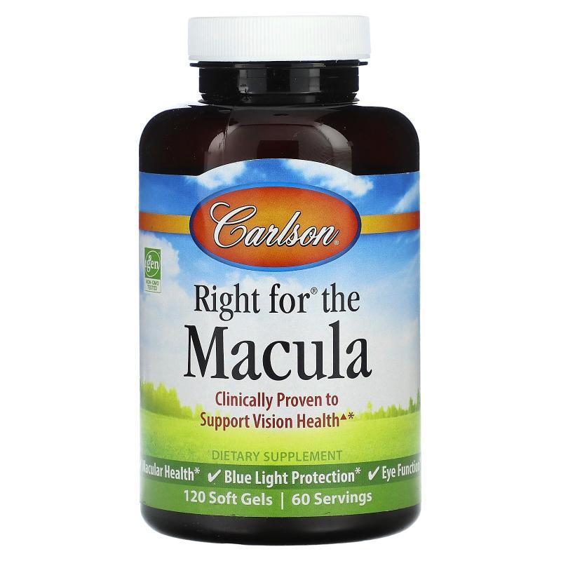 Carlson,Right for the Macula, 120 Soft Gels