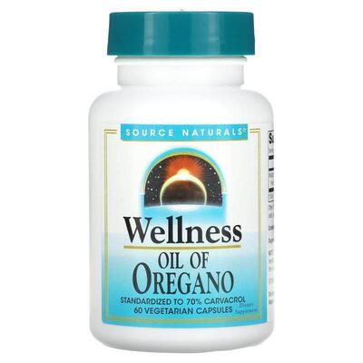 源美Wellness牛至油胶囊天然很抗强菌支气管软胶囊天然