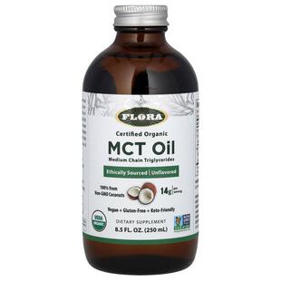 Oil 8.5 Organic 250 MCT Flora