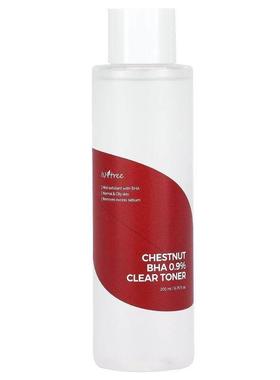 Isntree,栗子 BHA 0.9% 爽肤水，6.76 液量盎司（200 毫升）