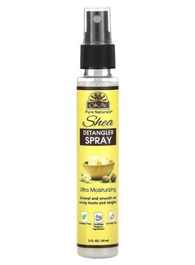 Okay Pure Naturals,Shea Detangler Spray, 2 fl oz (59 ml)