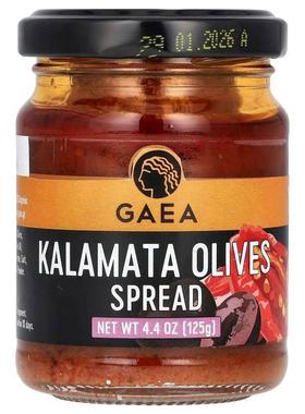 Gaea,Kalamata Olives Spread, 4.4 oz (125 g)